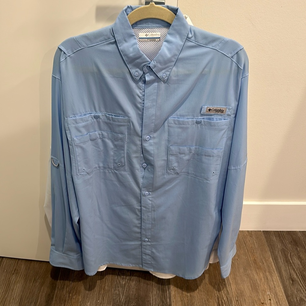 Columbia button up shirt
